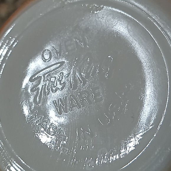 RARE FIND. Fire King Peach Luster Egg Nog Set Punch Bowl With 8 Cups. Beautiful! - Picture 13 of 13